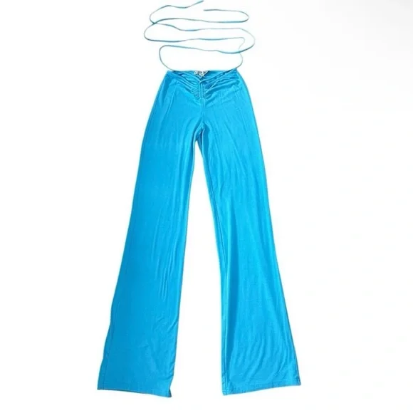 I.AM.GIA Halo Wrap Blue Pants - Picture 2 of 4